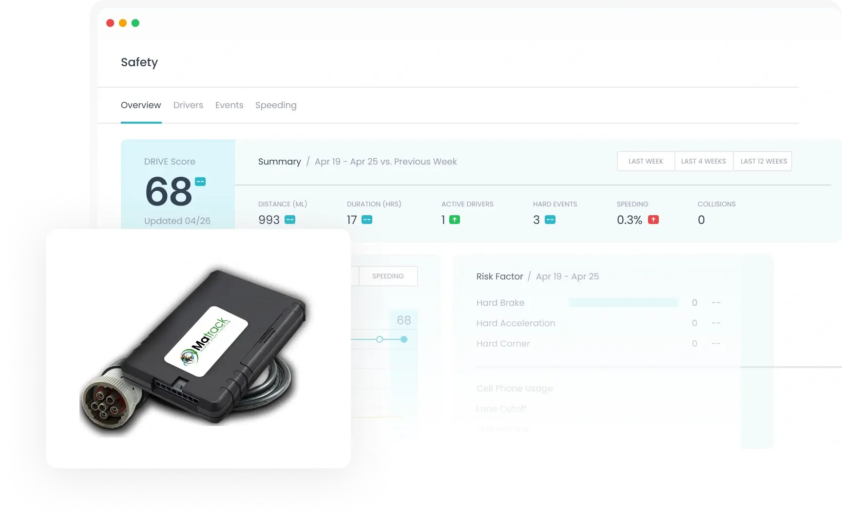 matrack eld compliance hero section